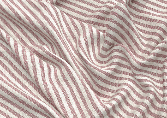 Emily Bond Oscar Stripe, Raspberry - Made to Measure Curtains - Image 4